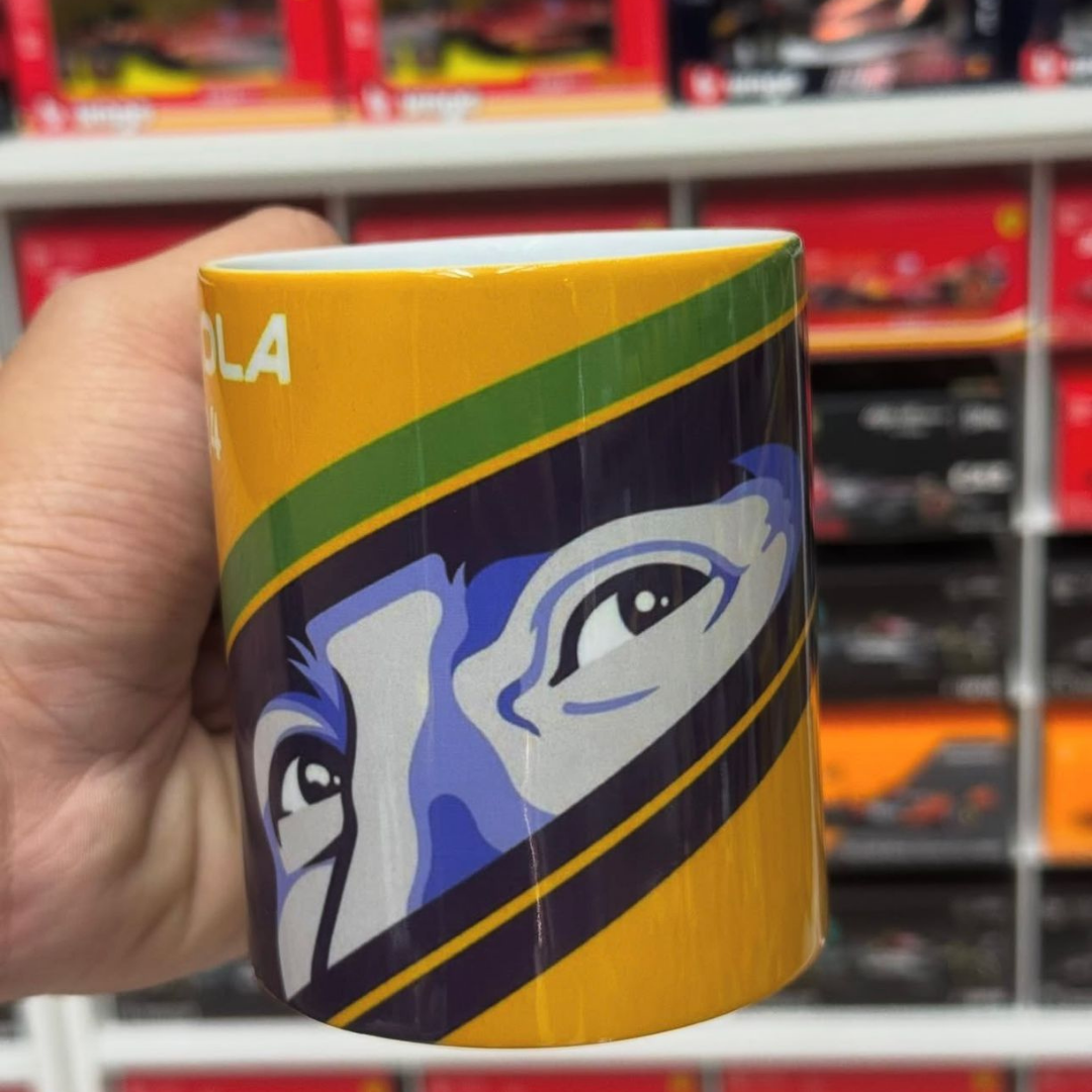 Caneca Porcelana Personalizada F1 – Colecionável