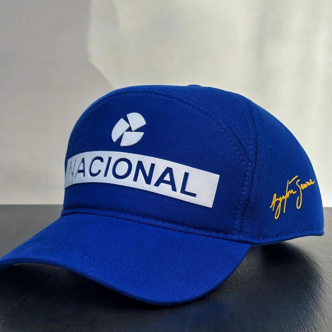 Boné Nacional Ayrton Senna – Original com Assinatura